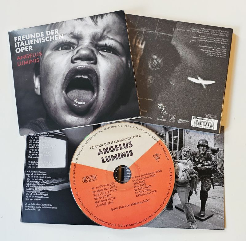 Angelus Luminis als CD mit Booklet
